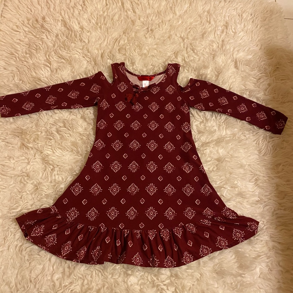 Crimson red dress- SEND ME ANY OFFERS! :)